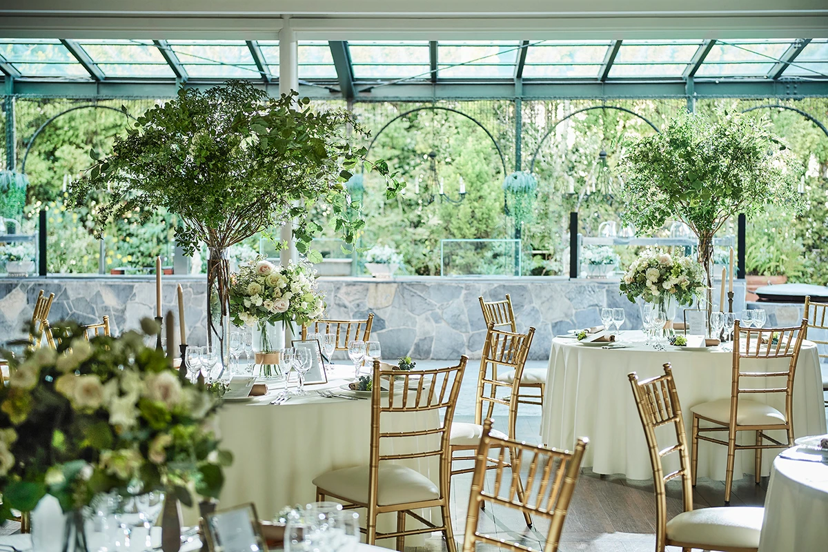 ザ・ジョージアンテラス:パーティ会場