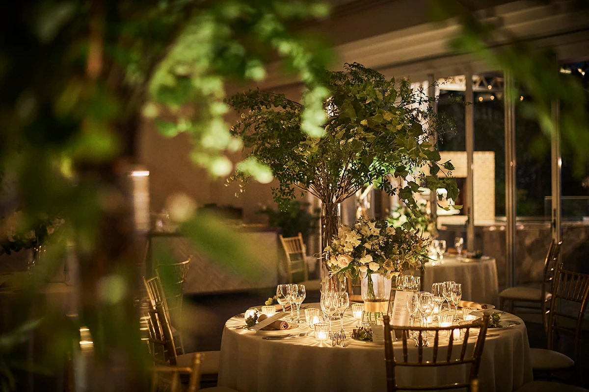 ザ・ジョージアンテラス:パーティ会場