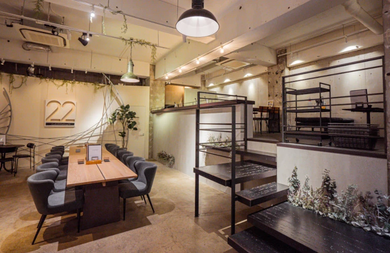 CAFE&WEDDING22:フロア