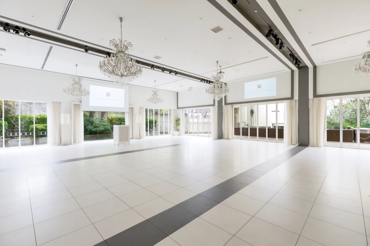 ルシアスガーデン:パーティ会場