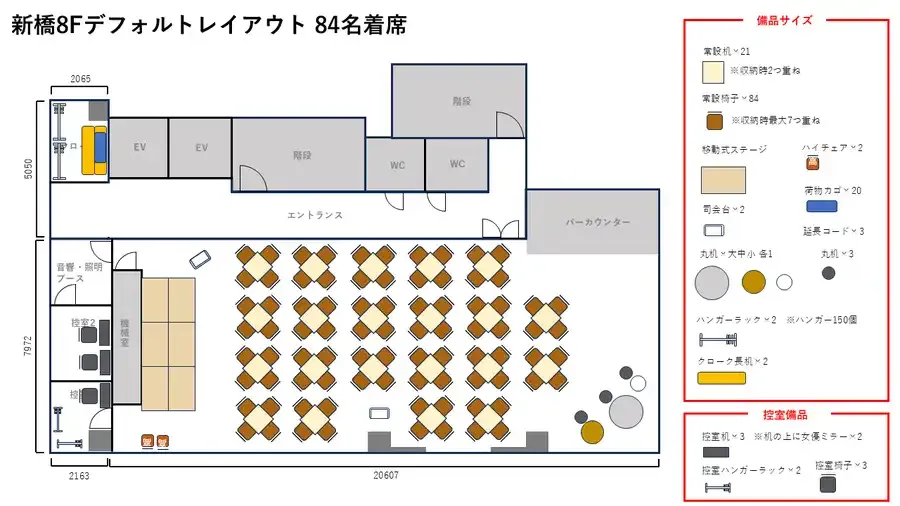 グレイドパーク 新橋駅前8F（銀座口）