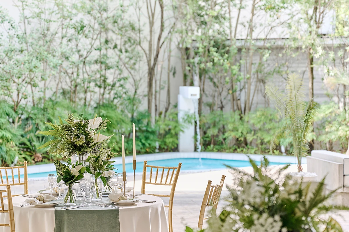 ルシアスガーデン:パーティ会場