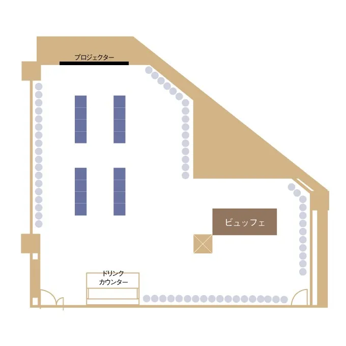 〈宴会・懇親会〉シャンクレール新宿　～バンケットホール～:〈貸切レストラン〉シャンクレール新宿　～バンケットホール～