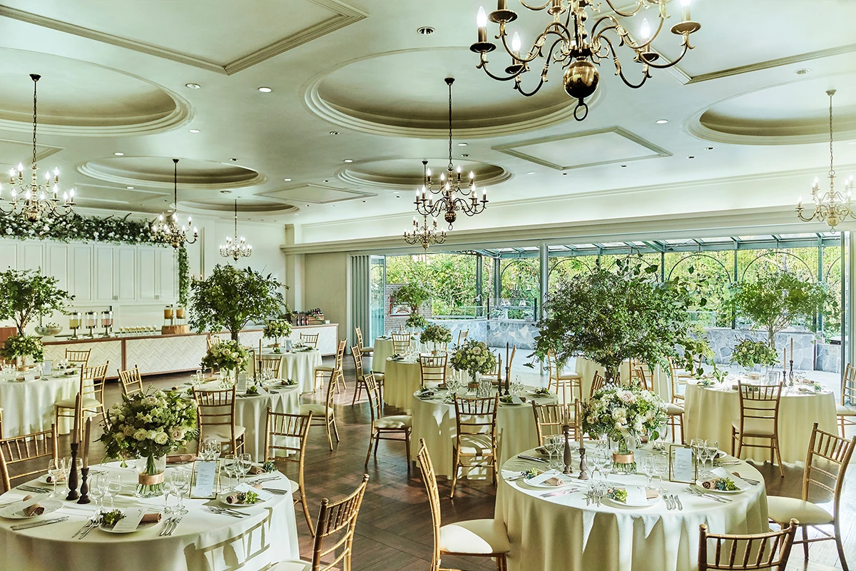 ザ・ジョージアンテラス:パーティ会場