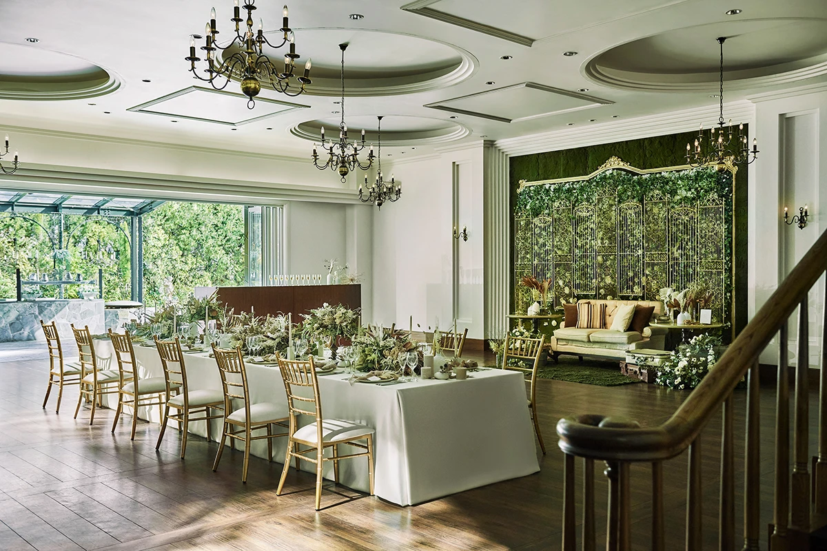 ザ・ジョージアンテラス:パーティ会場