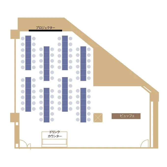 〈宴会・懇親会〉シャンクレール新宿　～バンケットホール～:〈貸切レストラン〉シャンクレール新宿　～バンケットホール～